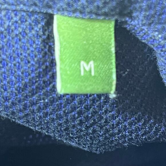 Sid Mashburn Men’s Medium Blue Long Sleeve Button Front Collared Dress Shirt - Picture 4 of 6